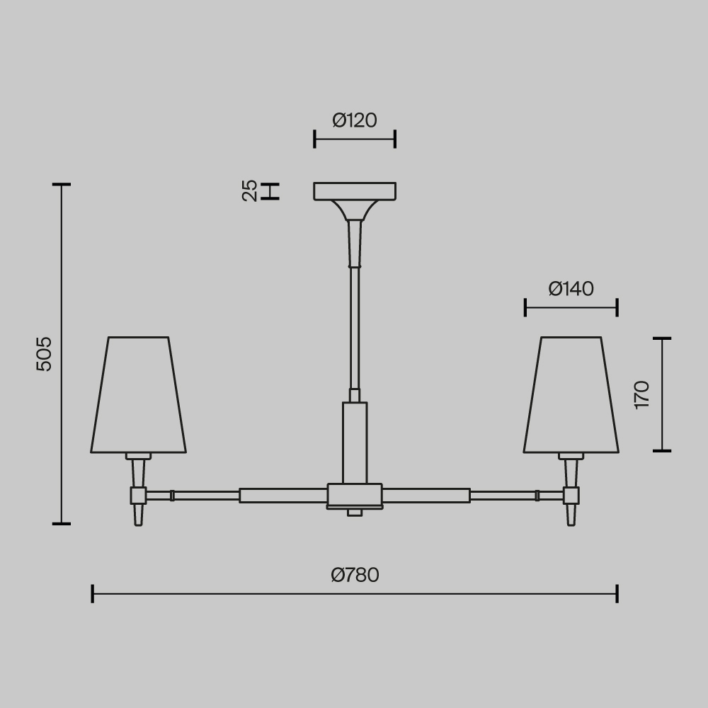 Потолочный светильник Zaragoza Е14 в Самаре