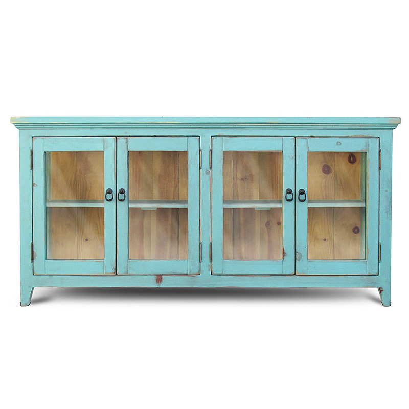 Комод в стиле прованс Valde Provence HARMONIE Weathered Turquoise Бирюзовый в Самаре | Loft Concept 