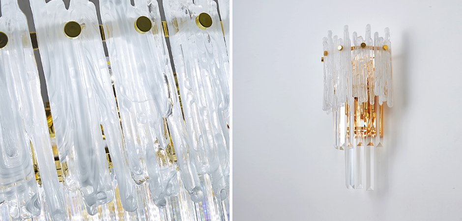 Бра Murano Glass ICE Бра Murano Glass ICE - Loft-Concept в Самаре