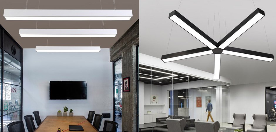 Люстра Led line pendant lamp Люстра Led line pendant lamp - Loft-Concept в Самаре