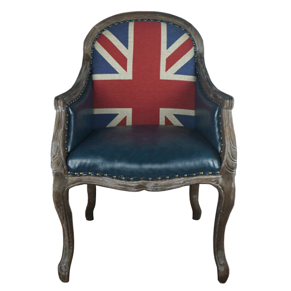 Кресло Bergere Union Jack Pattern II  в Самаре | Loft Concept 