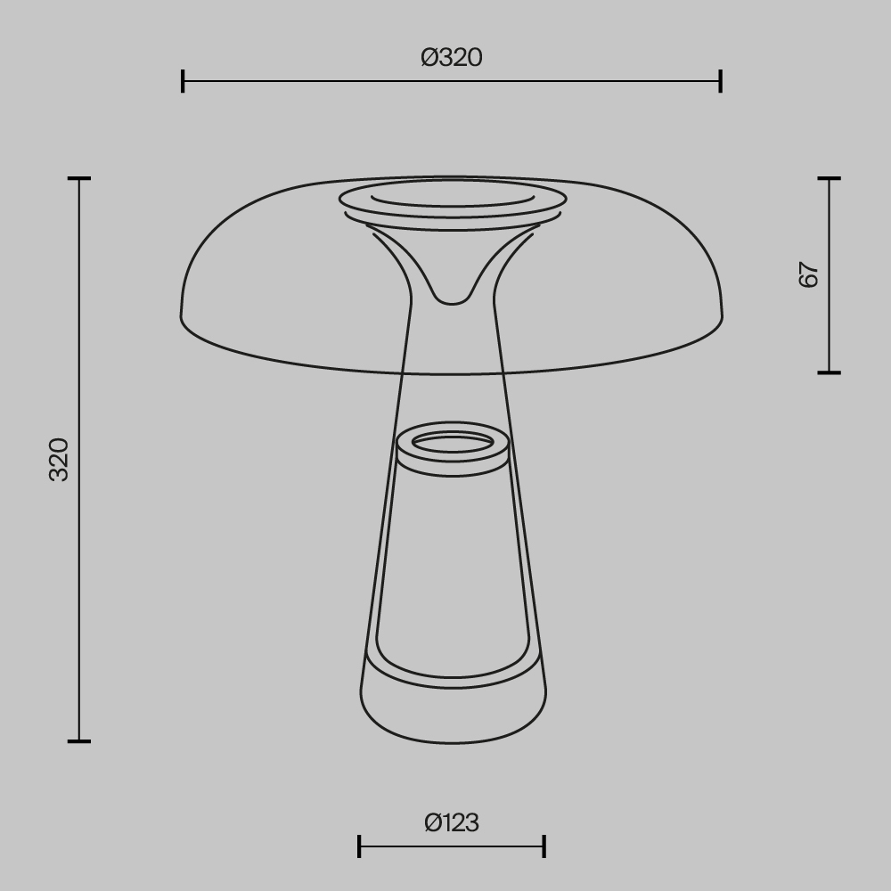 Настольный светильник Artefact 2700-4000К 8Вт в Самаре