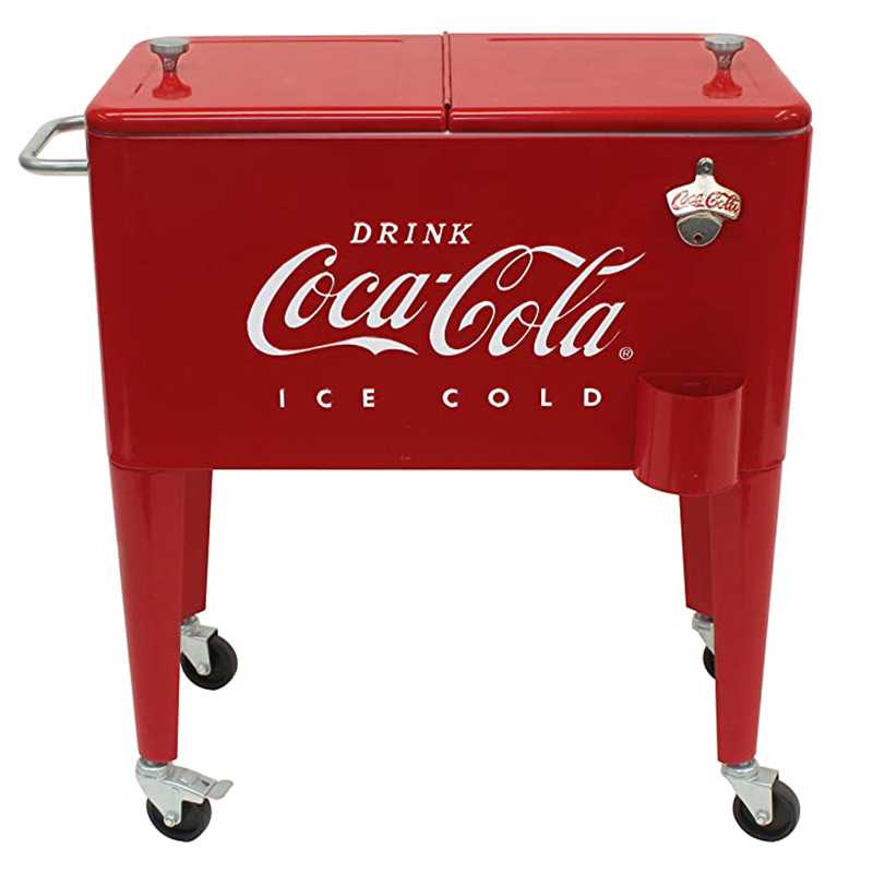 Куллер Retro Metal Coca-Cola Cooler Red Красный (Red) в Самаре | Loft Concept 