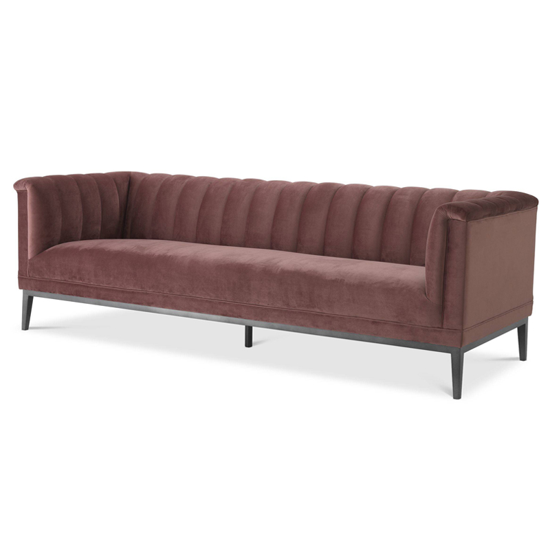 Диван Eichholtz Sofa Raffles rose Темная бронза Дымчатая Роза в Самаре | Loft Concept 