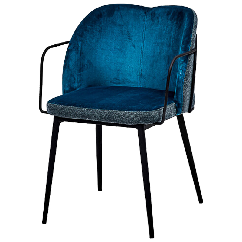 Стул Raymond Stool blue Синий Черный в Самаре | Loft Concept 