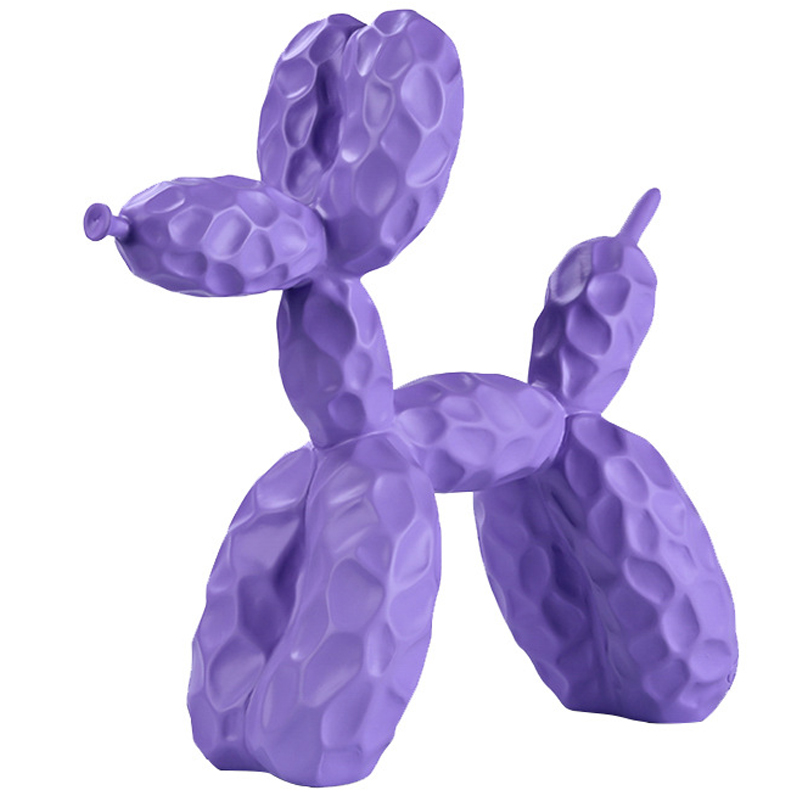 Статуэтка Jeff Koons Balloon Dog Crumpled Lilac Сиреневый в Самаре | Loft Concept 