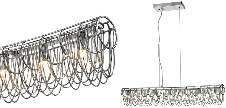 Люстра Spiral & Chains Chrome Люстра Spiral & Chains Chrome - Loft-Concept в Самаре