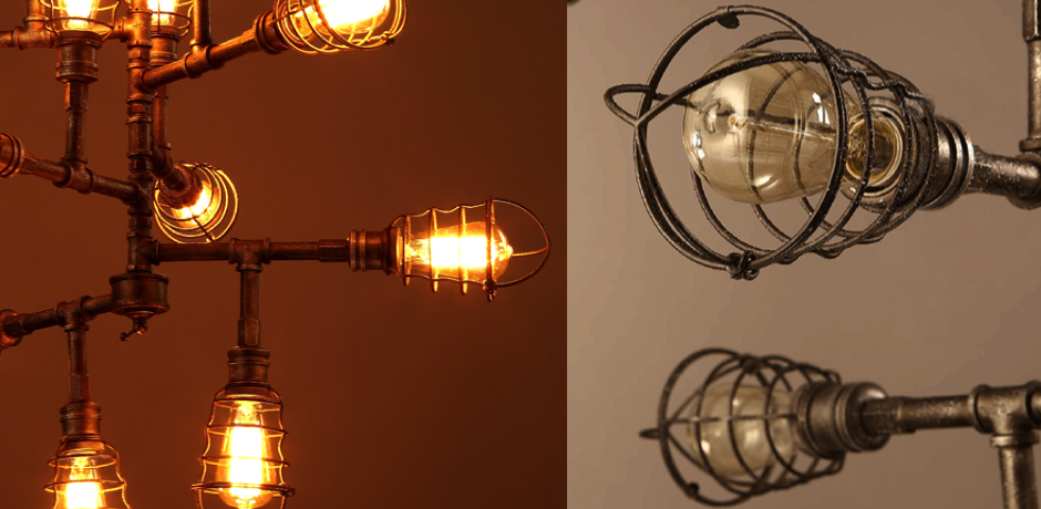 Люстра Loft Industrial Sputnik 12 Retro Люстра Loft Industrial Sputnik 12 Retro - Loft-Concept в Самаре