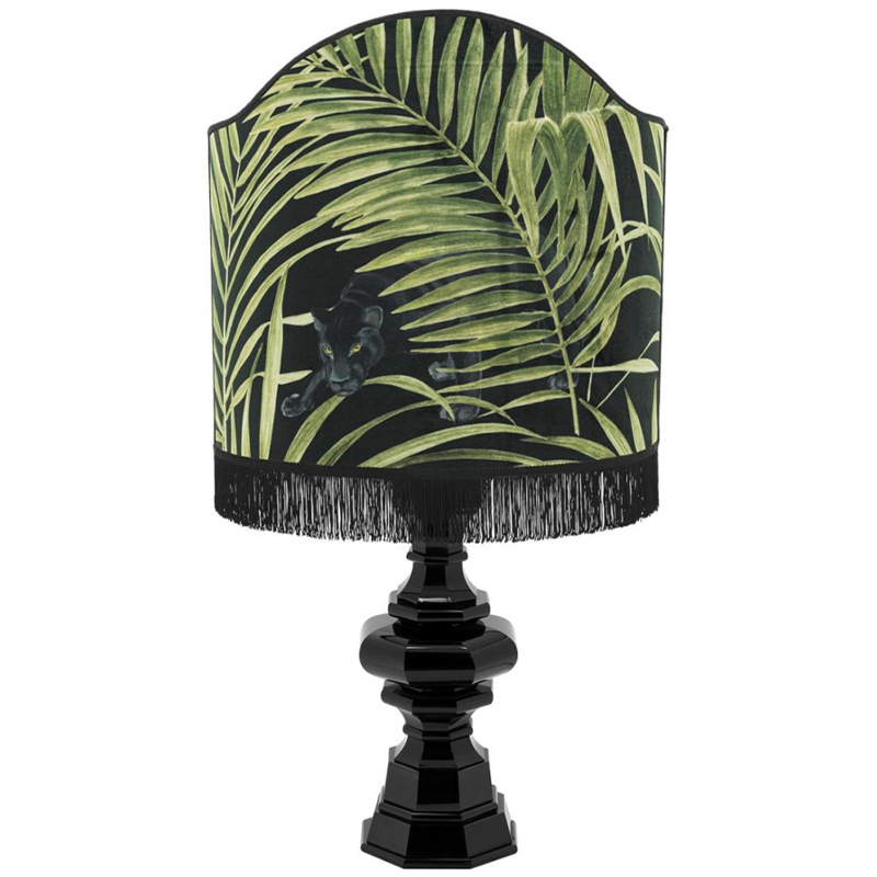 Настольная лампа Table Lamp Empire Scudo Black Green Черный Зеленый в Самаре | Loft Concept 