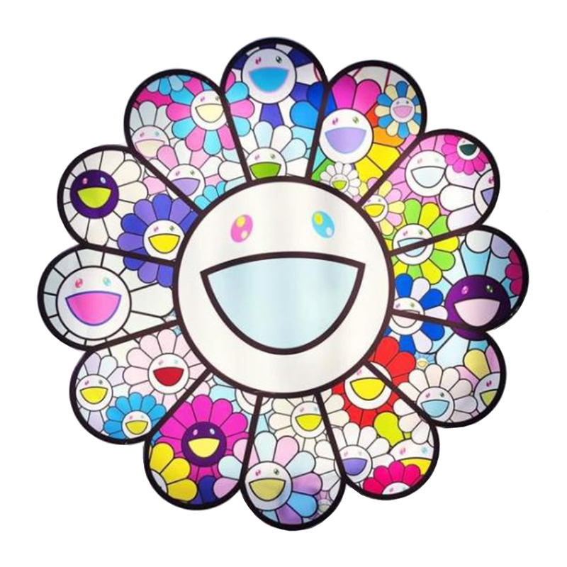 Светильник разноцветный подсолнух Takashi Murakami 2 Мульти в Самаре | Loft Concept 