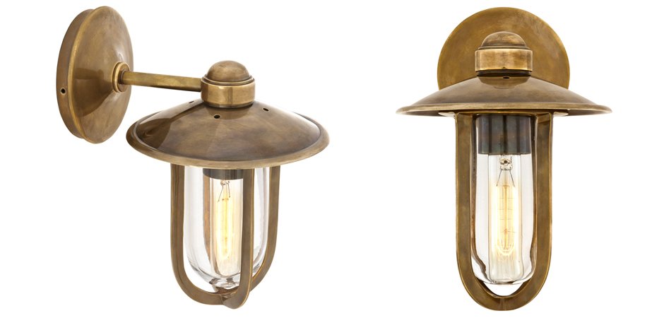 Бра Eichholtz Wall Lamp Seg Harbour Brass Бра Eichholtz Wall Lamp Seg Harbour Brass - Loft-Concept в Самаре