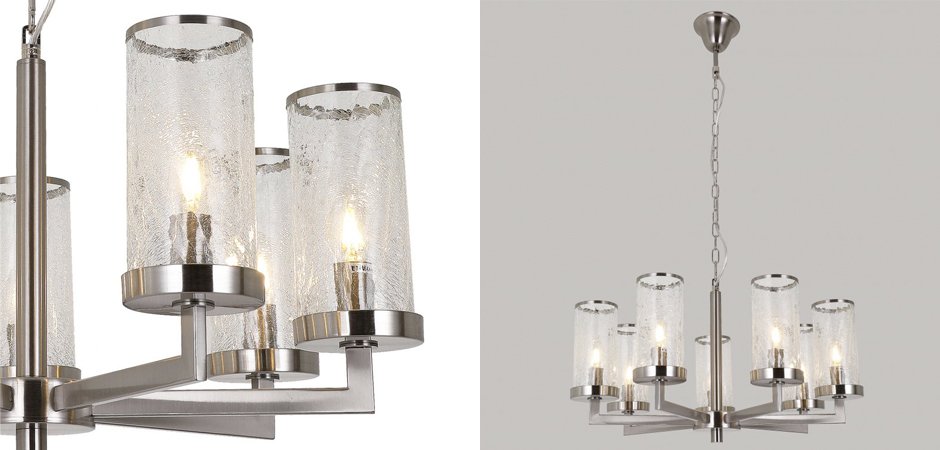 Люстра LIAISON ONE-TIER Chandelier 7 Silver Люстра LIAISON ONE-TIER Chandelier 7 Silver - Loft-Concept в Самаре