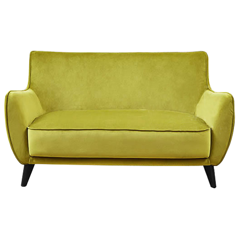 Диван Light Green Softness Sofa Салатовый Черный в Самаре | Loft Concept 