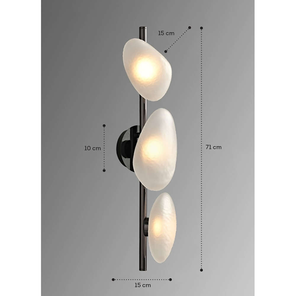 Бра LINDIS FROST LONG WALL 3 лампы Молочное стекло  в Самаре