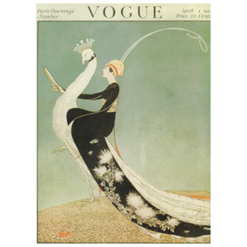 Постер Vogue Cover 1918 April  в Самаре | Loft Concept 