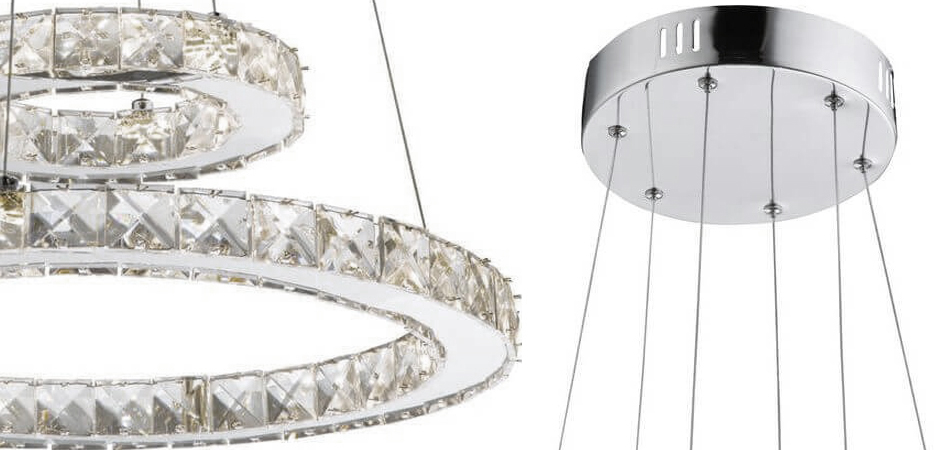 Люстра Crosshair Crystal Ring 2 Люстра Crosshair Crystal Ring 2 - Loft-Concept в Самаре