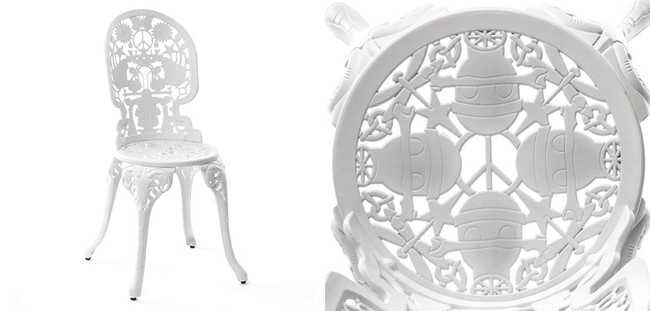 Стул Seletti Industry Collection ALUMINIUM CHAIR – WHITE Стул Seletti Industry Collection ALUMINIUM CHAIR – WHITE - Loft-Concept в Самаре