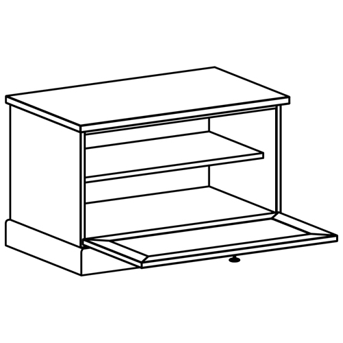 Тумба для прихожей с откидной дверцей Percent Shoe Rack в Самаре