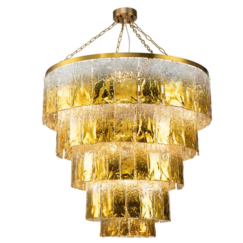 Люстра Golden Ombre Chandelier 100 Золотой в Самаре | Loft Concept 