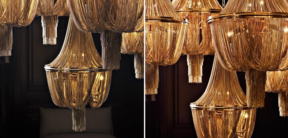 Люстра Chandelier Martinez Gold S - Loft-Concept в Самаре