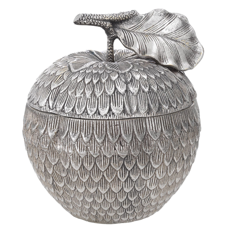 Шкатулка Eichholtz Box Custard Apple Silver Серебряный в Самаре | Loft Concept 