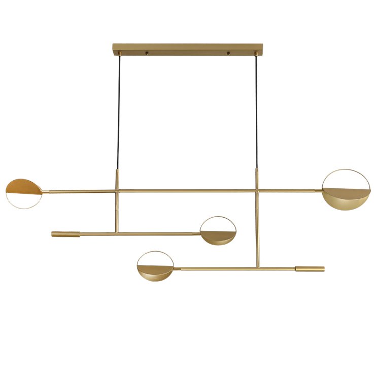 Люстра BOLIA LEAVES PENDANT brass Латунь в Самаре | Loft Concept 