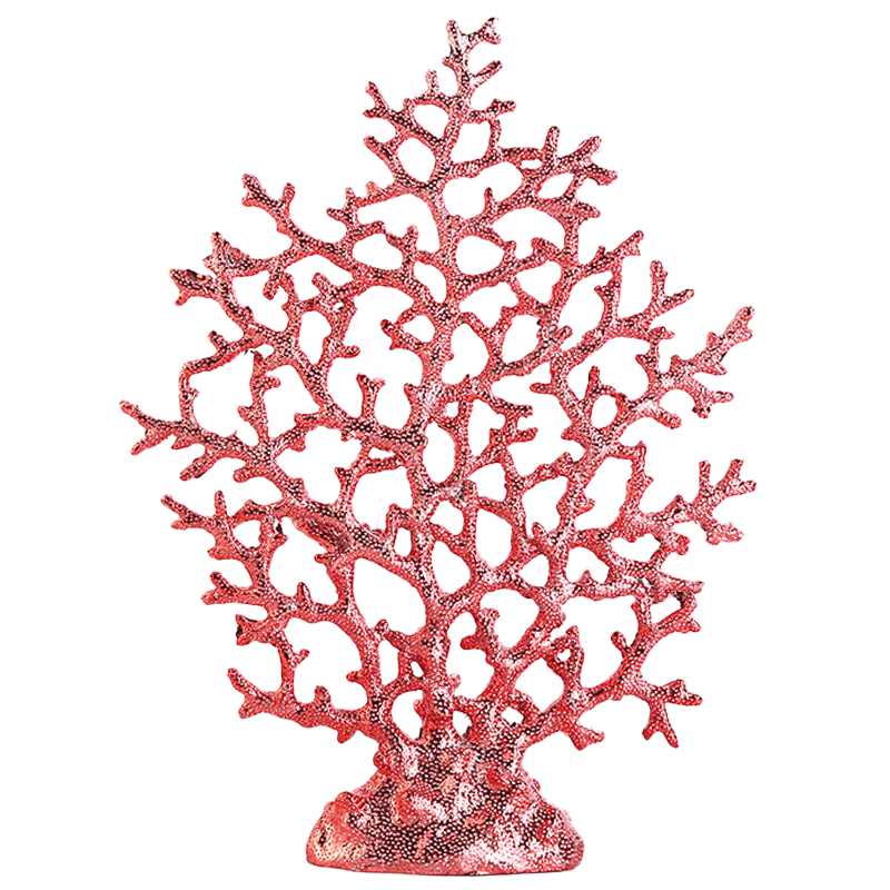 Статуэтка красный коралл Coral Decor Red Красный Статуэтка красный коралл Coral Decor Red Красный в Самаре | Loft Concept