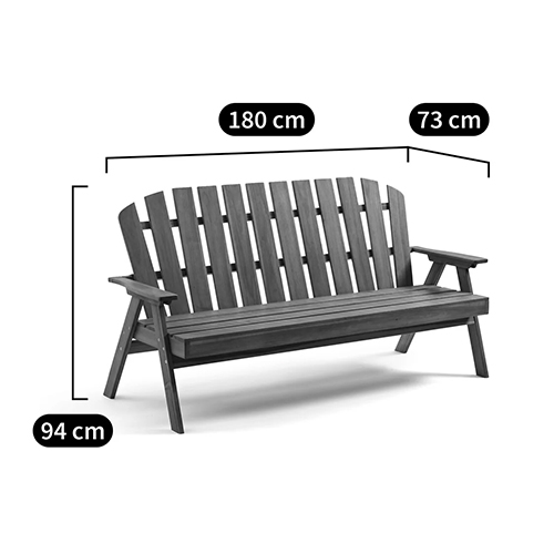 Садовая скамья из массива акации Ruth Wooden Bench в Самаре