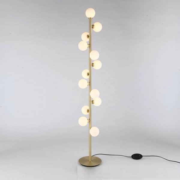 Торшер Bubble Stik Cold floor lamp Латунь в Самаре | Loft Concept 