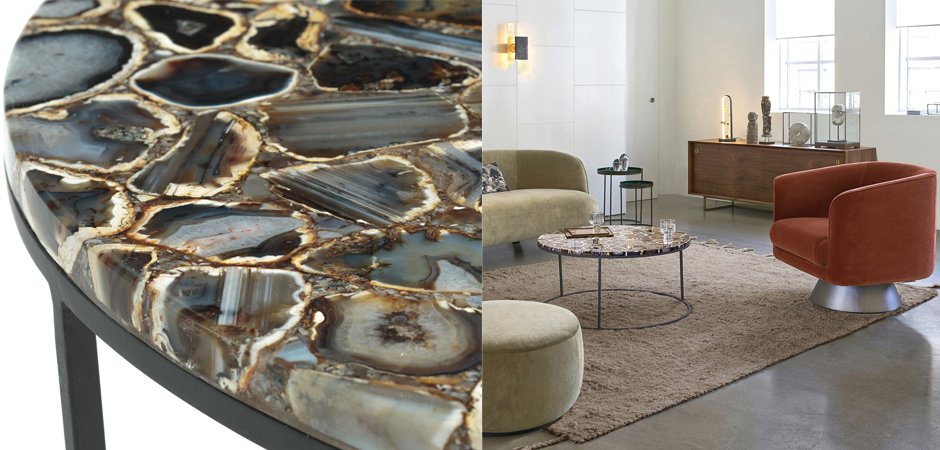 Стол кофейный Natural Agate Стол кофейный Natural Agate - Loft-Concept в Самаре