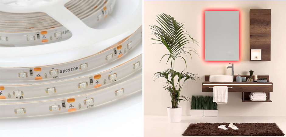 Светодиодная влагозащищенная лента 4,8W/m 60LED/m 3528SMD красный Светодиодная влагозащищенная лента 4,8W/m 60LED/m 3528SMD красный - Loft-Concept в Самаре