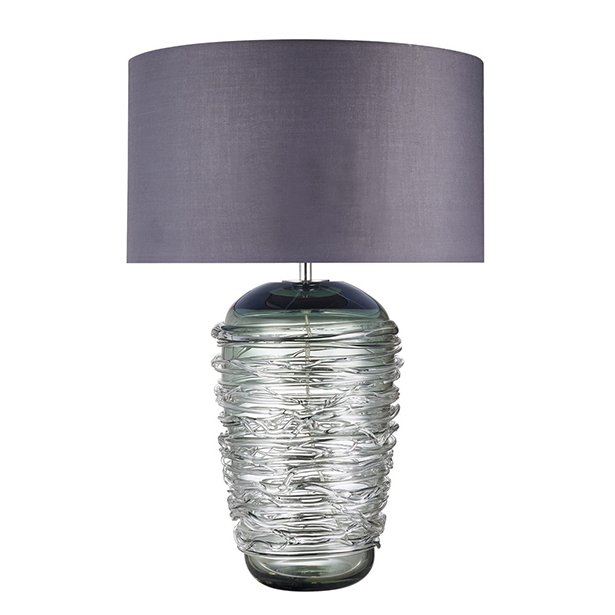 Настольный светильник Porta Romana GLB32 GLASS THREAD LAMP Стекло Смок в Самаре | Loft Concept 