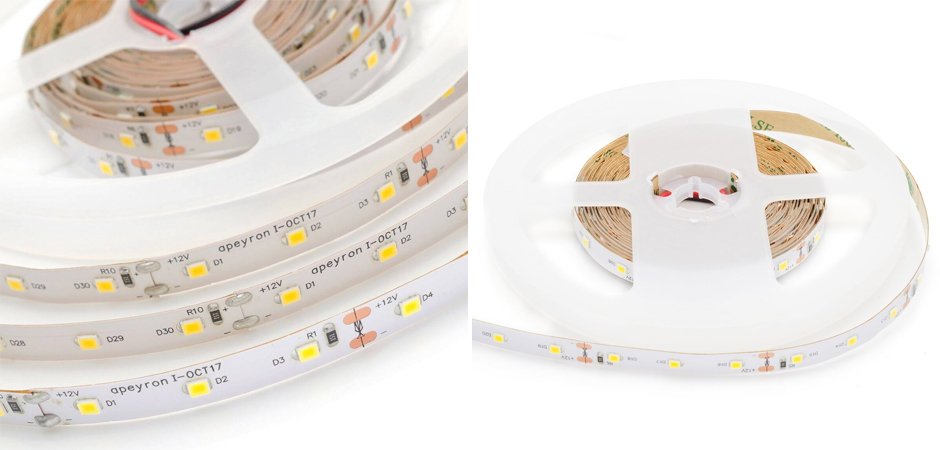 Светодиодная влагозащищенная лента 4,8W/m 60Led/m 3528SMD дневной белый Светодиодная влагозащищенная лента 4,8W/m 60Led/m 3528SMD дневной белый - Loft-Concept в Самаре