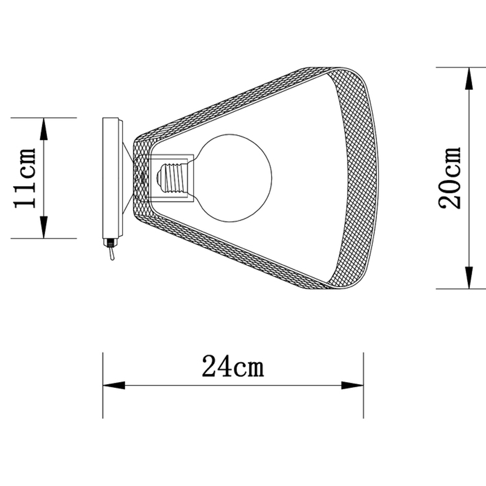 Бра в стиле лофт Lamp Malik в Самаре