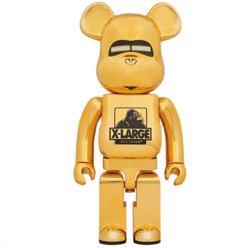 Статуэтка Bearbrick Gold X-Large Золотой Черный в Самаре | Loft Concept 