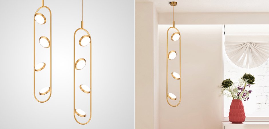 Светильник HOOP LED Four Светильник HOOP LED Four - Loft-Concept в Самаре