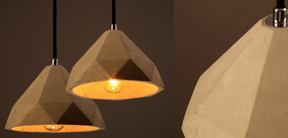 Подвесной светильник Art Concrete Dome Подвесной светильник Art Concrete Dome - Loft-Concept в Самаре