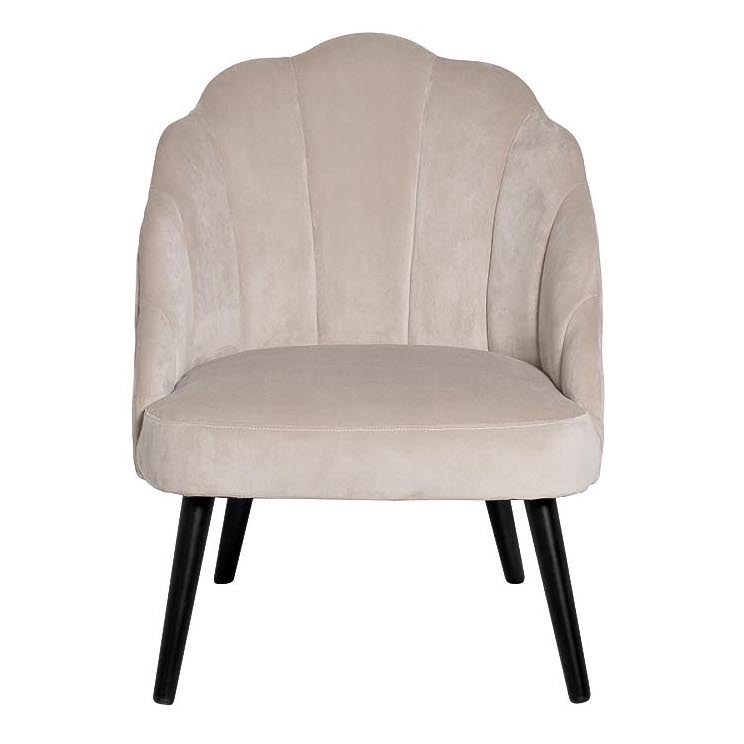 Кресло FolioFlower Armchair beige Бежевый Черный в Самаре | Loft Concept 