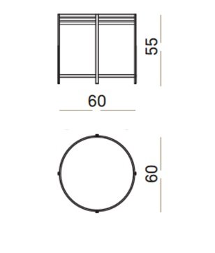 Столик Ula Small table ULA004 в Самаре