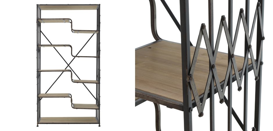 Стеллаж Metal Geometry Parallel Lines Стеллаж Metal Geometry Parallel Lines - Loft-Concept в Самаре