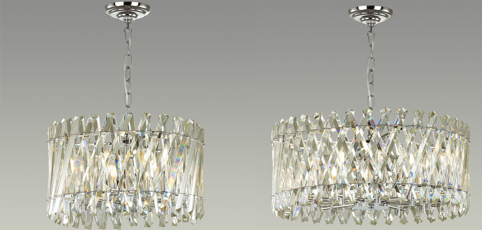 Люстра Crystal Crossed Stripes Люстра Crystal Crossed Stripes - Loft-Concept в Самаре