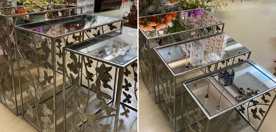 Консоль Silver Butterfly Triple Консоль Silver Butterfly Triple - Loft-Concept в Самаре
