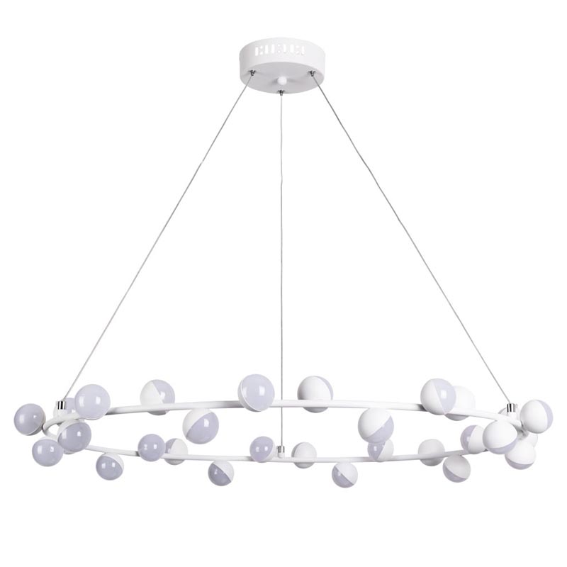 Люстра Vilelme Chandelier white 80 Белый в Самаре | Loft Concept 