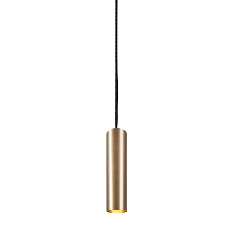 Подвесной светильник Luis Trumpet Tube Brass Lamp 25 Латунь в Самаре | Loft Concept 