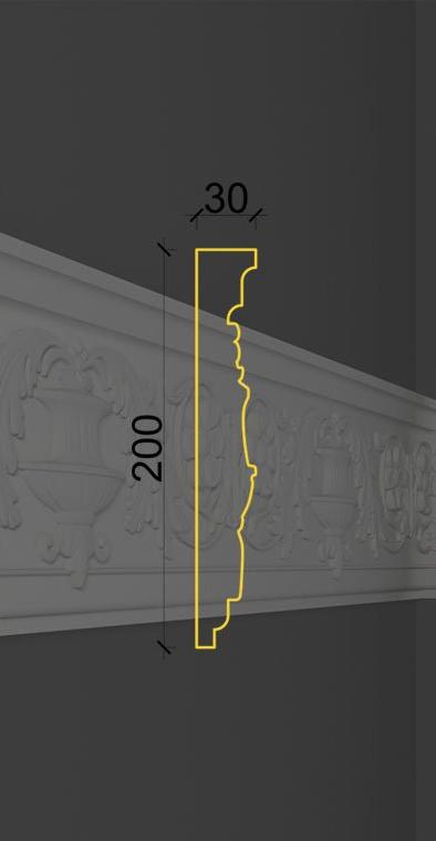 Молдинг с орнаментом MO-06 в Самаре