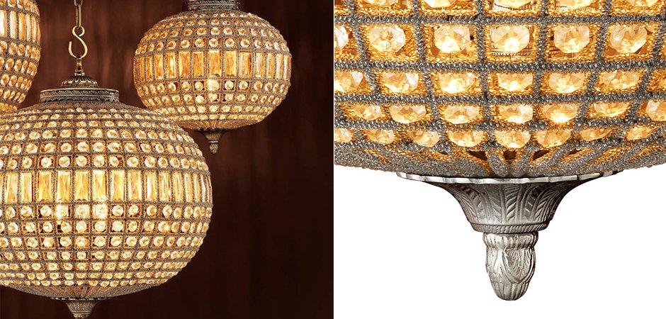 Люстра Chandelier Kasbah Oval M Nickel Люстра Chandelier Kasbah Oval M Nickel - Loft-Concept в Самаре