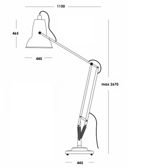 Напольная лампа Anglepoise Giant 1227 Floor Lamp в Самаре