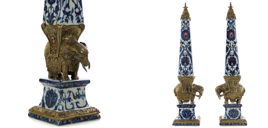 Статуэтка Painted Obelisk Elephant Статуэтка Painted Obelisk Elephant - Loft-Concept в Самаре