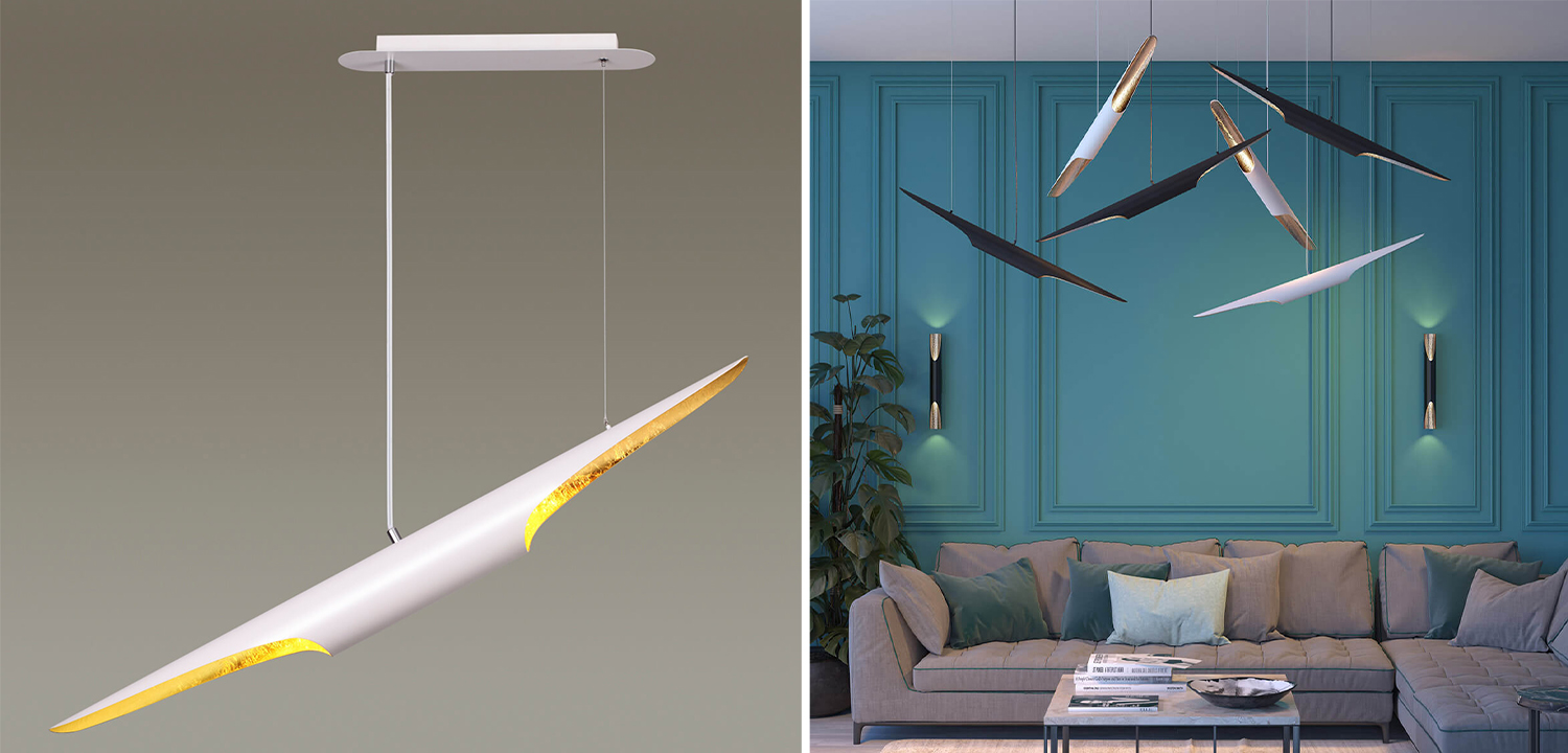 Подвесной светильник Delightfull Coltrane White - фото