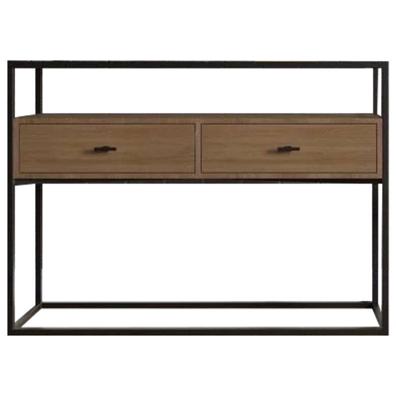 Консоль Bray Console Коричневый Черный в Самаре | Loft Concept 